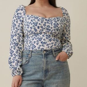 NWOT Reformation Reign Top in Milanesa